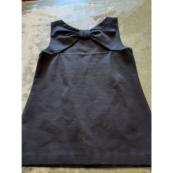 KATE SPADE NEW YORK $275 Bow Back Ponte Top in Black Size sz 4 - Picture 5 of 5